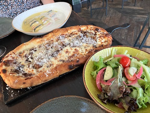 Girl Dinner At Mia Ragazza In Manayunk, Philadelphia